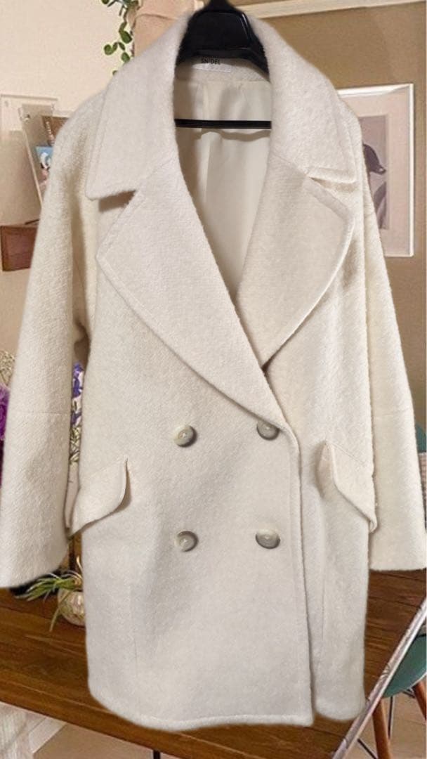 11/16日　掲載終了SNIDEL ウールコクーンダブルコート　22aw