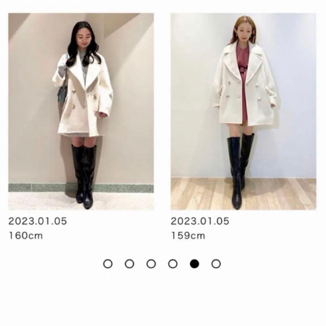 11/16日　掲載終了SNIDEL ウールコクーンダブルコート　22aw