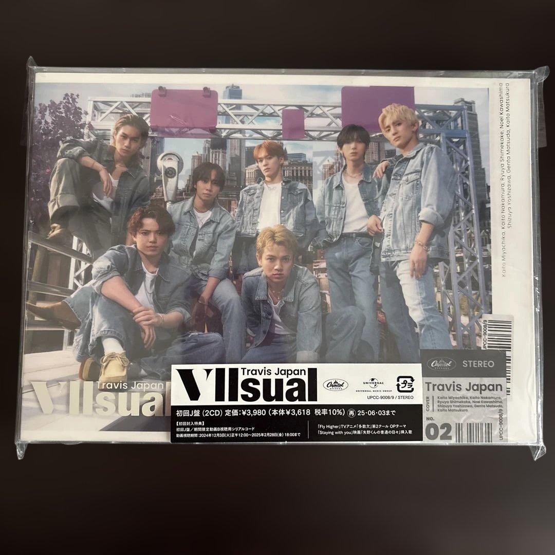 TravisJapan トラジャ VIIsual FC盤 J盤 セット おまけ付