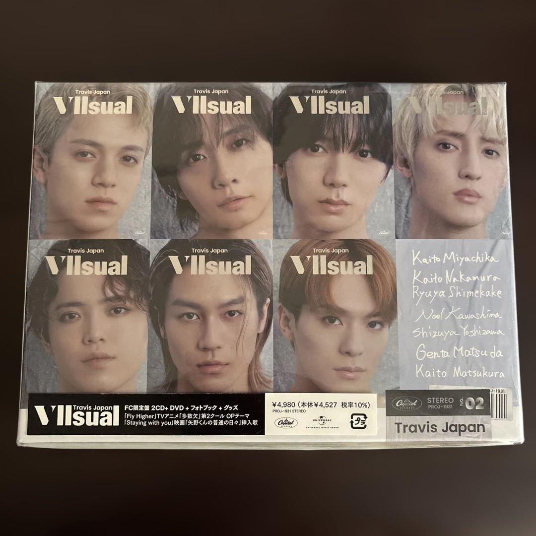 TravisJapan トラジャ VIIsual FC盤 J盤 セット おまけ付