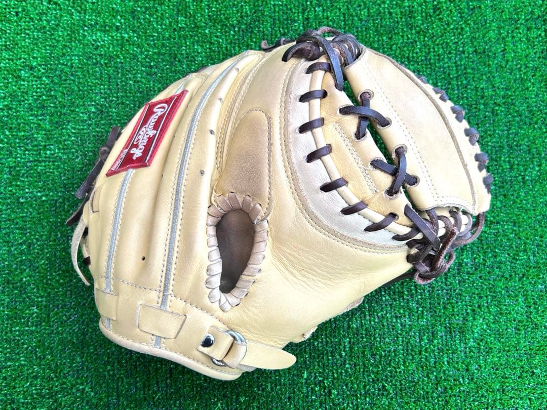 ローリングス HOH キャメル 軟式キャッチャーミット　小型