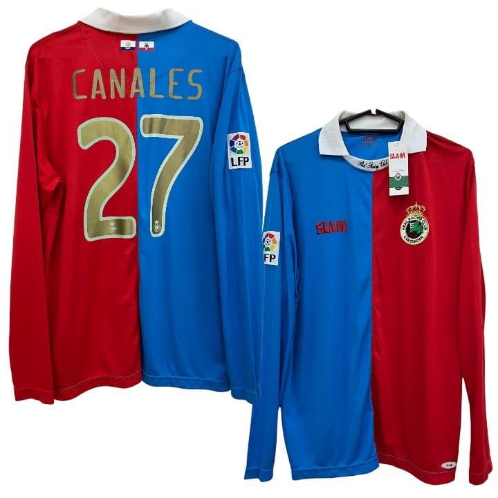 09-10 ラシン・サンタンデール　カナレス　オフィシャル選手支給ユニフォーム