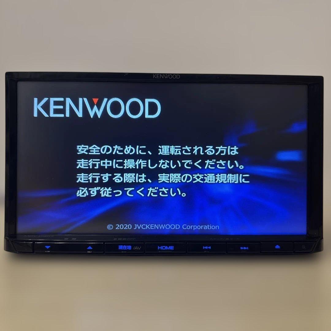 ★美品★2025年秋版最新地図更新済★ケンウッドMDVD307新品バックカメラ付