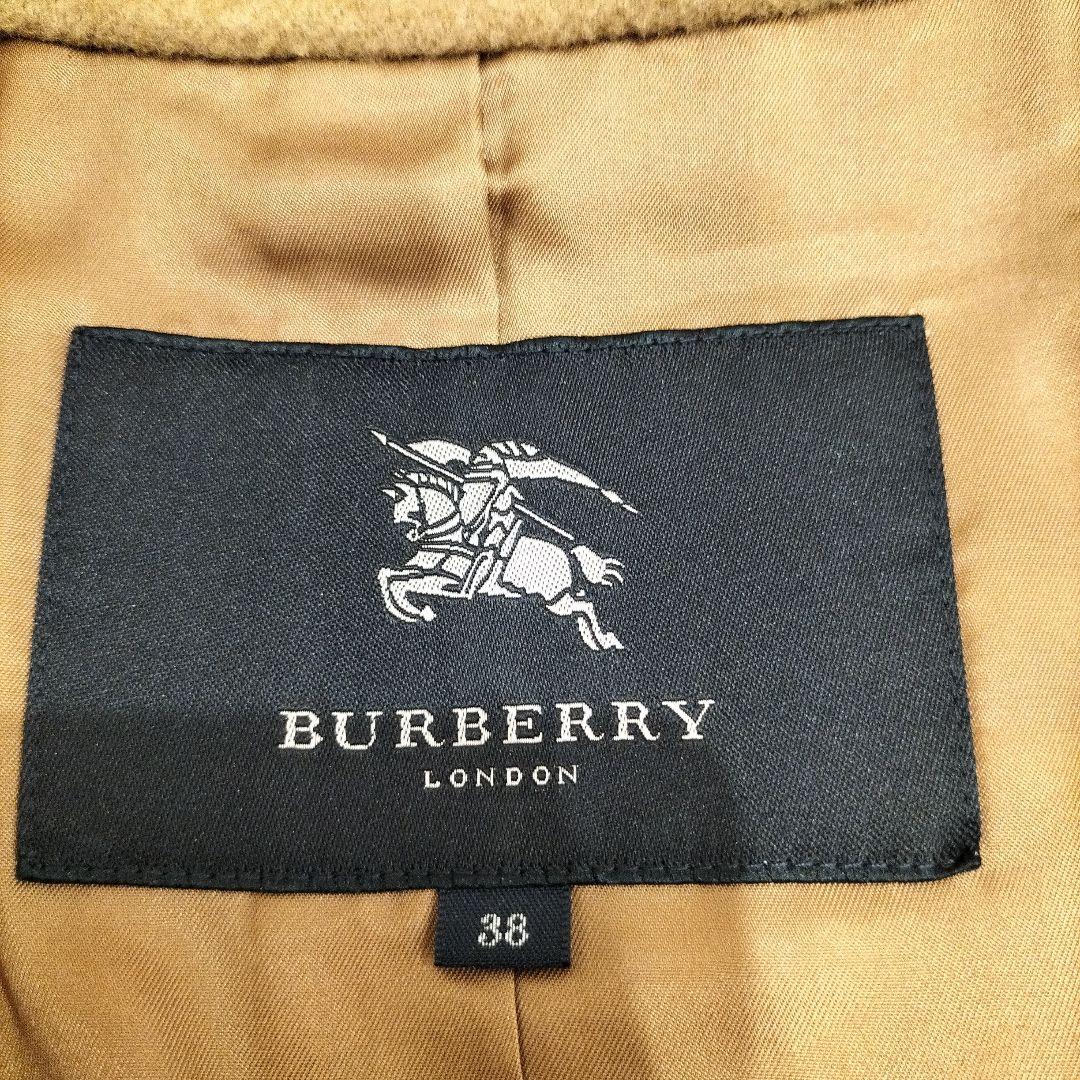 BURBERRY LONDON ベージュ チェック柄裏地 コート サイズ38