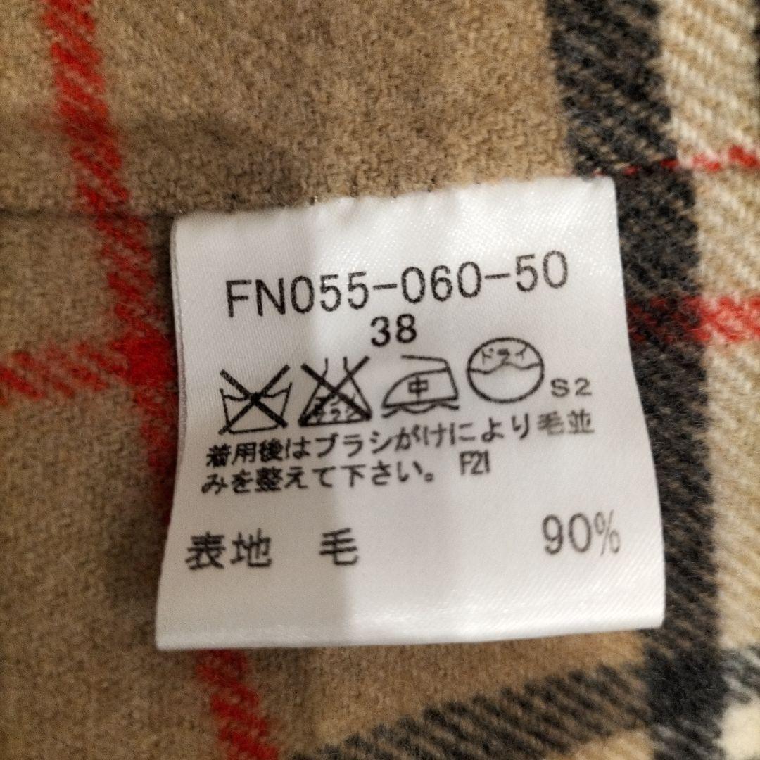 BURBERRY LONDON ベージュ チェック柄裏地 コート サイズ38