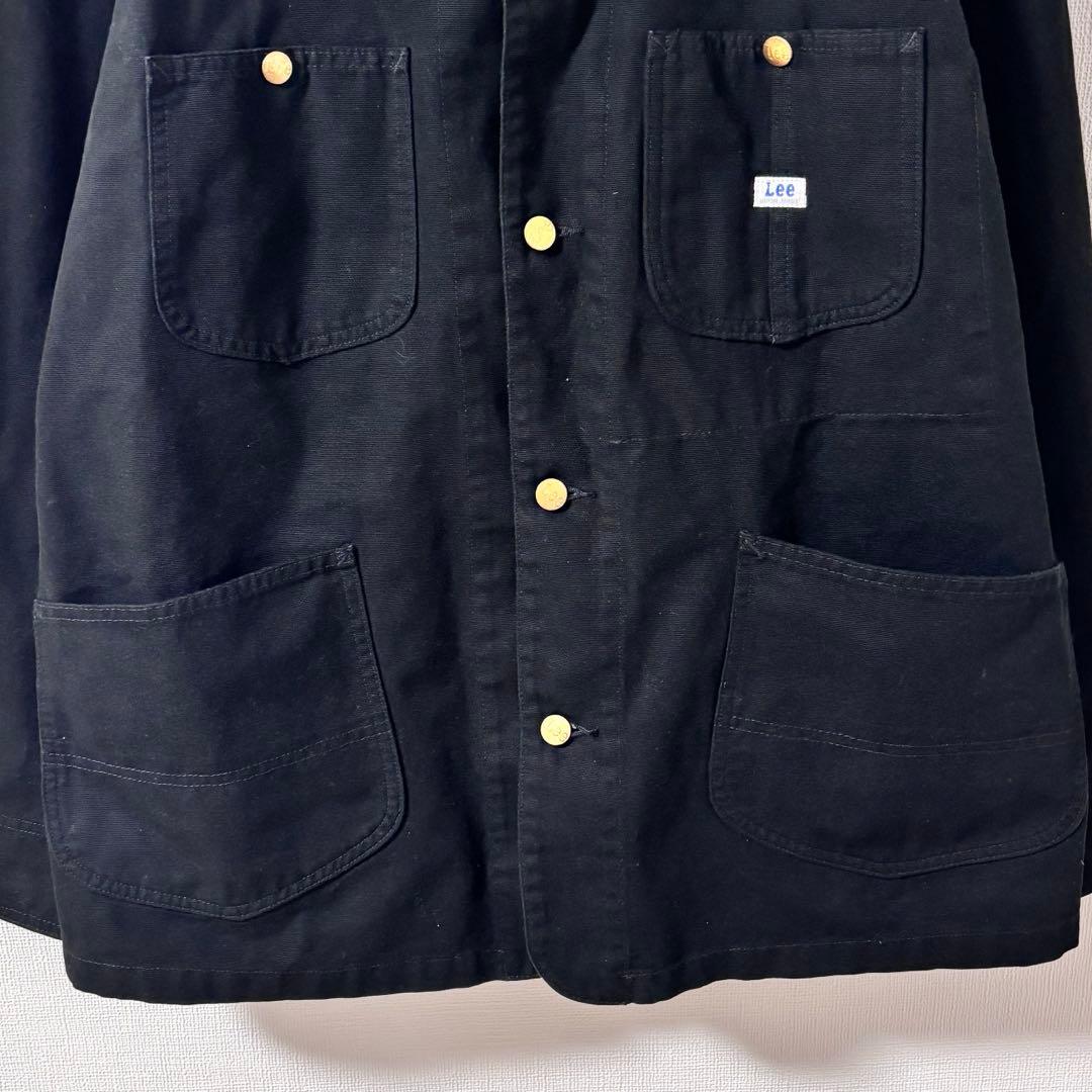 ゴダン鈴本Lee LT0659 カバーオールジャケット ブラック XL