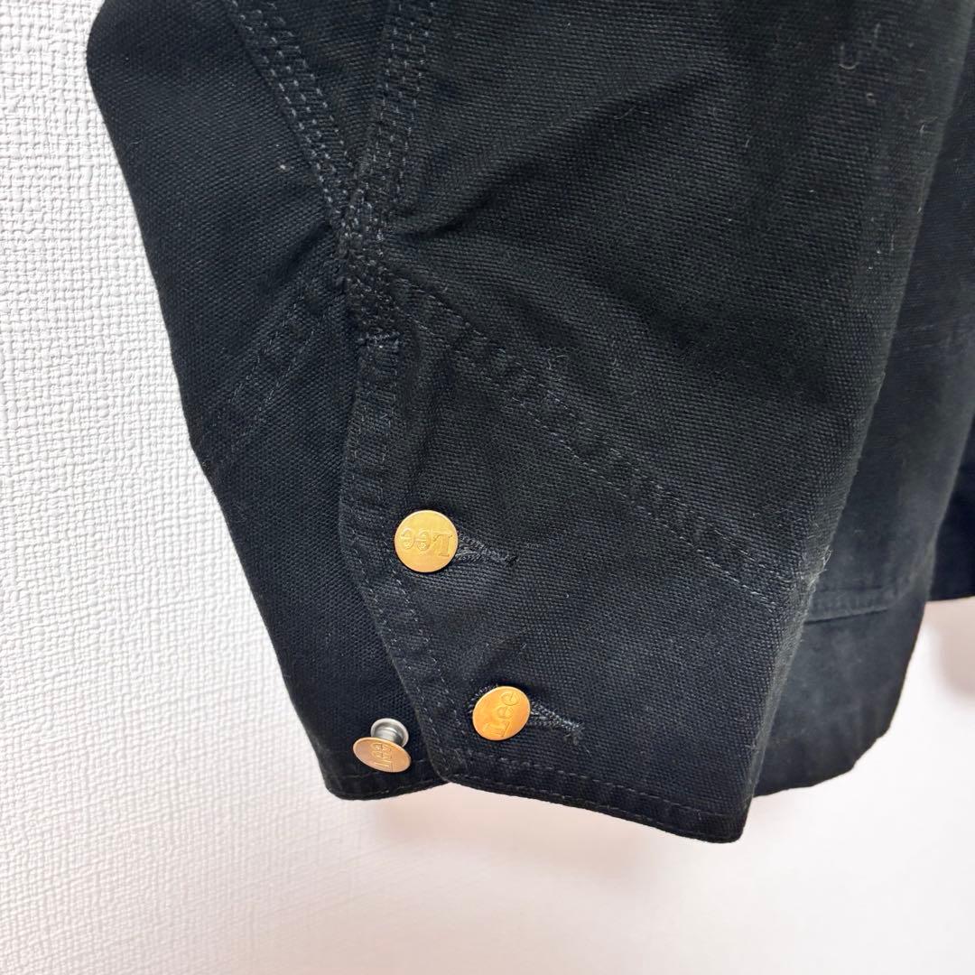 ゴダン鈴本Lee LT0659 カバーオールジャケット ブラック XL