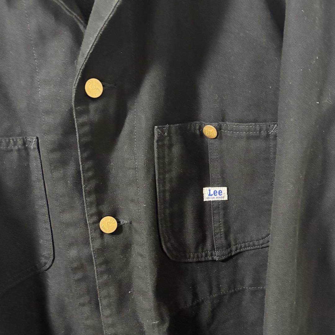 ゴダン鈴本Lee LT0659 カバーオールジャケット ブラック XL