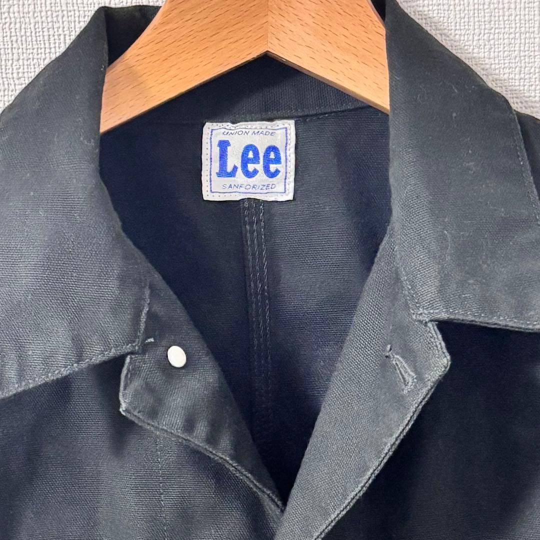 ゴダン鈴本Lee LT0659 カバーオールジャケット ブラック XL