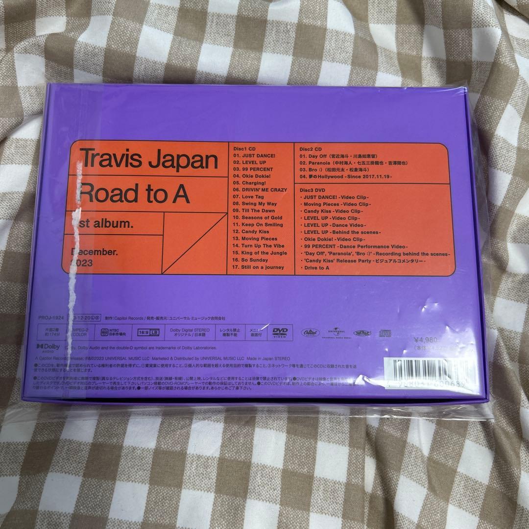 Travis Japan Road to A FC限定盤　DVD