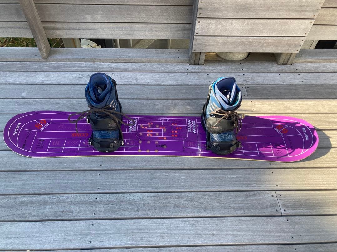 バートンスノーボード ブラッシー153 3点セット