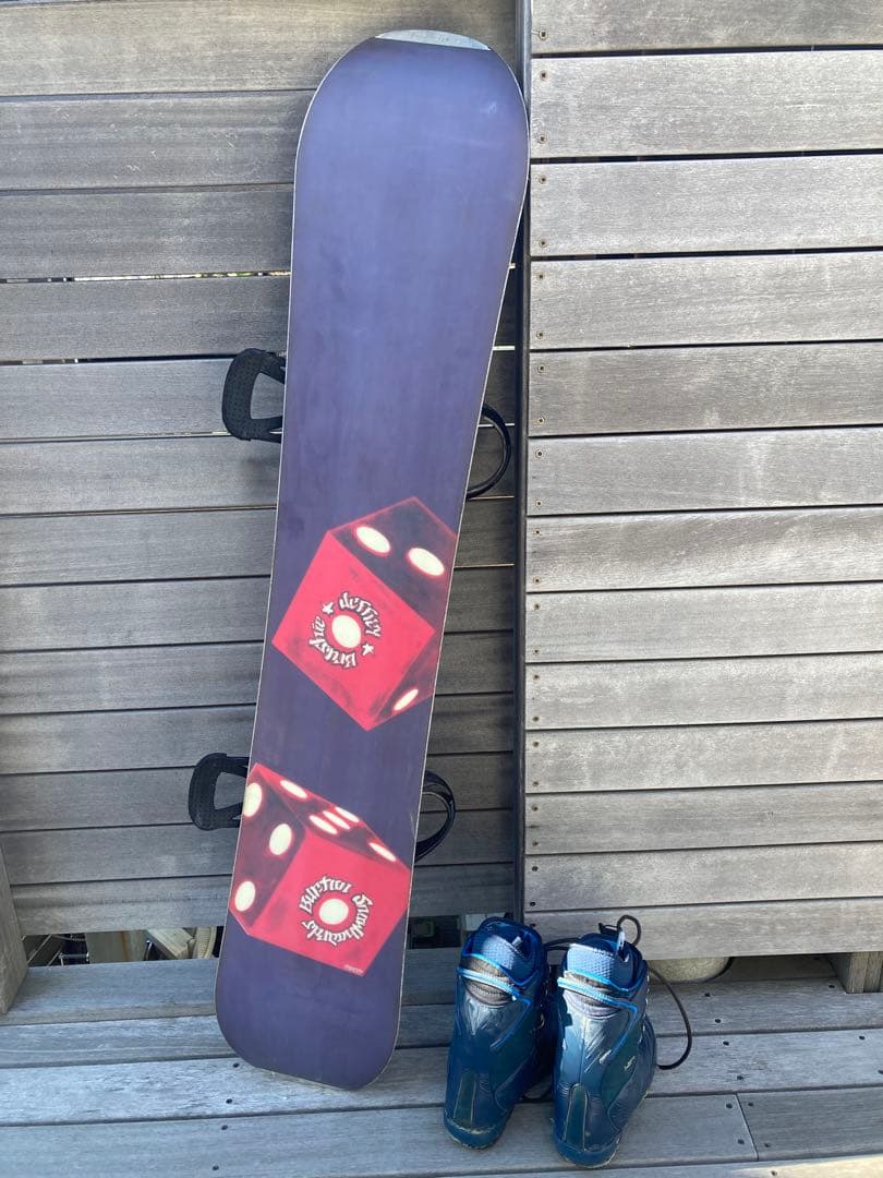 バートンスノーボード ブラッシー153 3点セット