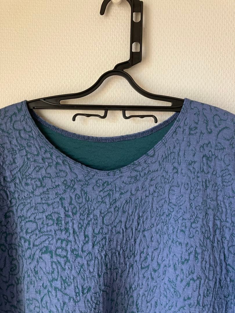 sayo　　ヨーガンレール　2022 クルクル柄のチュニック　美品