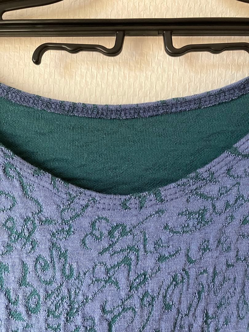 sayo　　ヨーガンレール　2022 クルクル柄のチュニック　美品