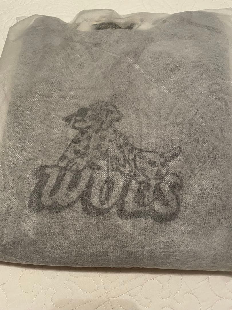 レミレリーフ×ハグオーワー クルーネックスウェット WOLS グレー