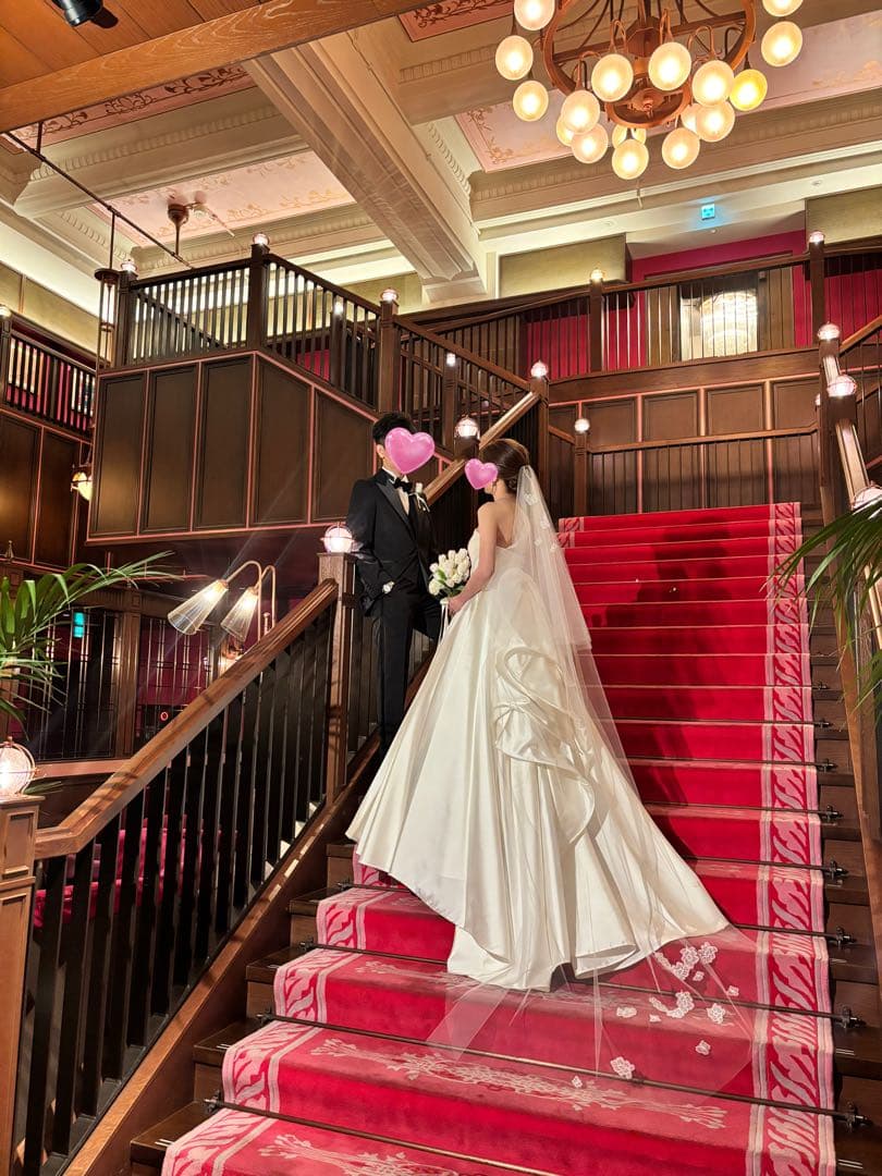 ウエディング　ベール　ロングベール　トリート