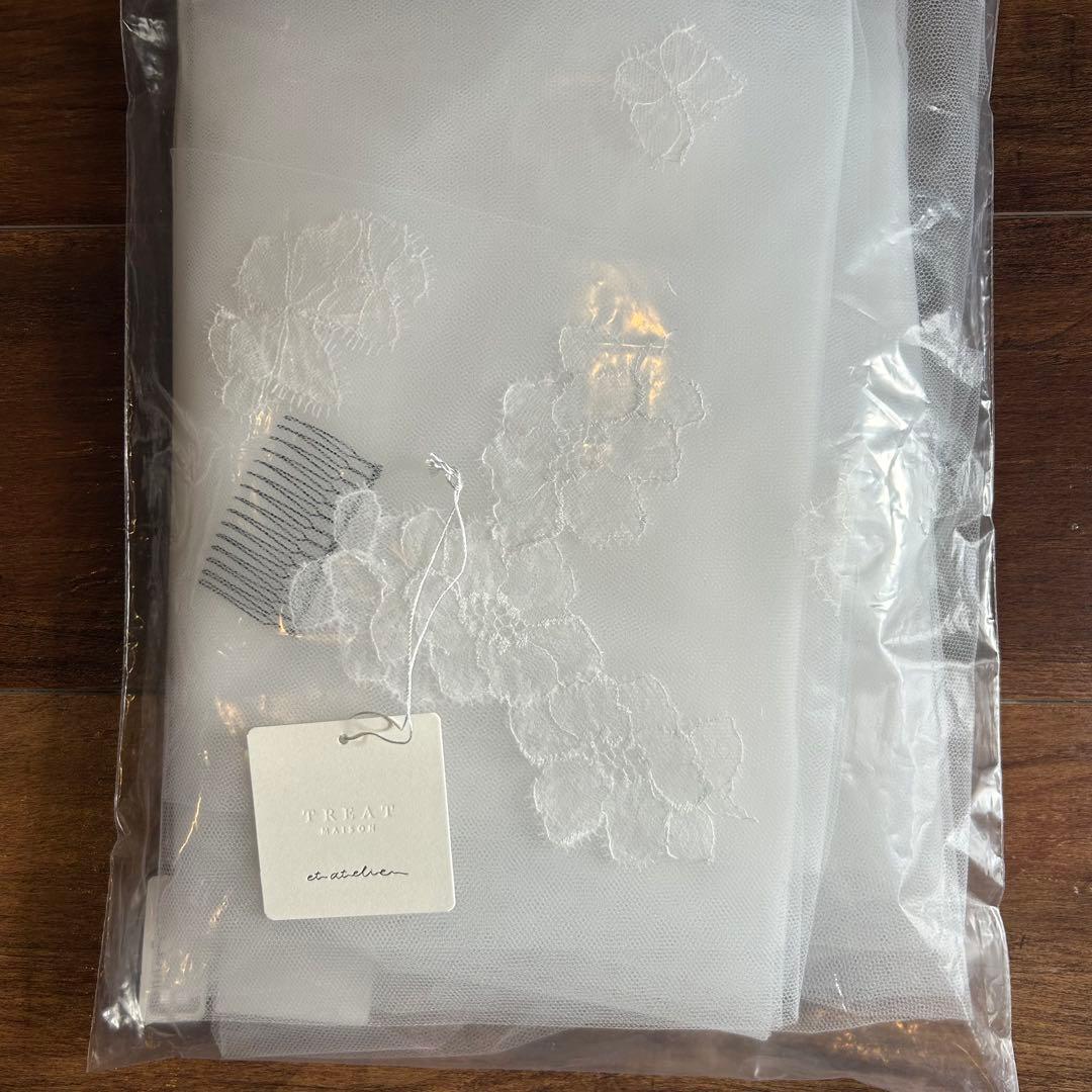 ウエディング　ベール　ロングベール　トリート