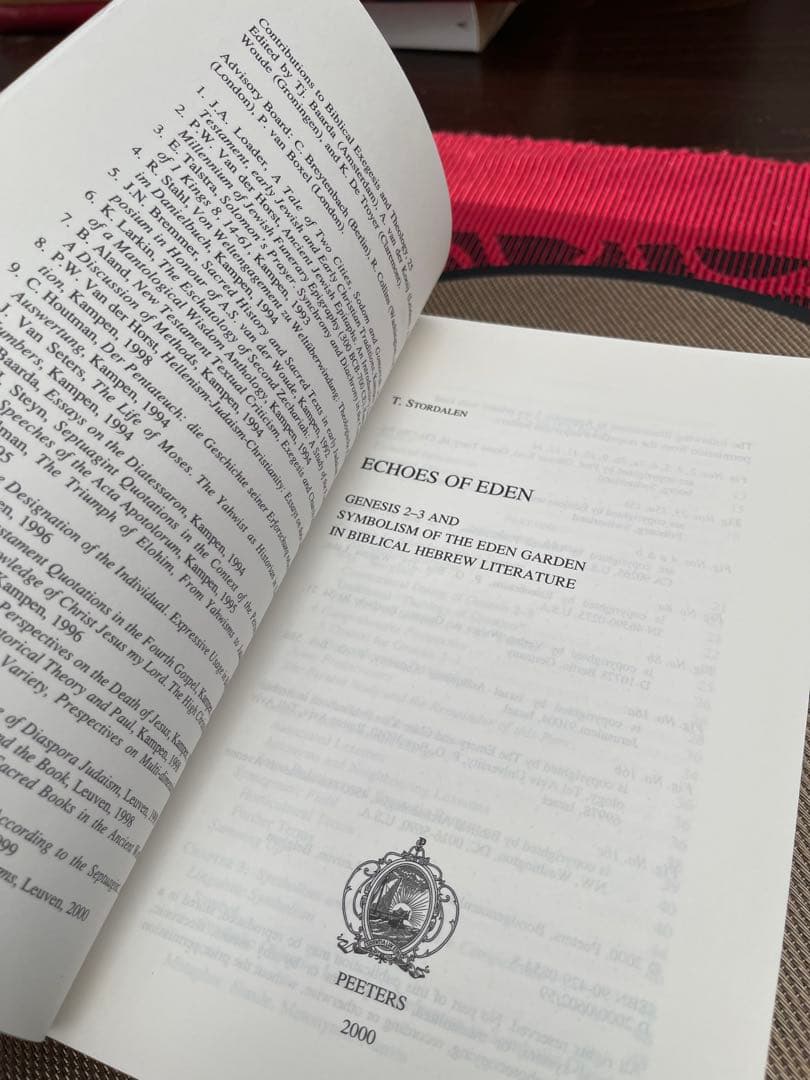 洋書 Echoes of Eden by T. Stordalen