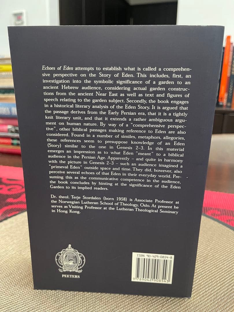 洋書 Echoes of Eden by T. Stordalen