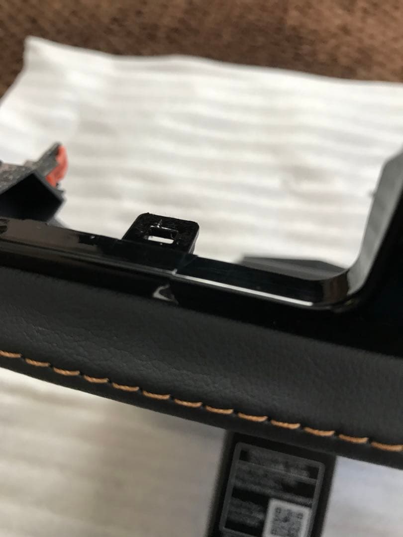 Grazioグラージオ リヤレジスターカバー ブラウンステッチ 80ハリアー