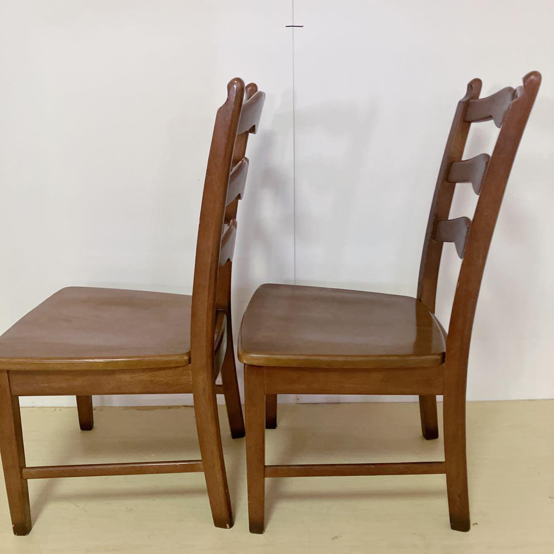 マルニ MARUNI Flandre House 木製ダイニングチェア2脚　②