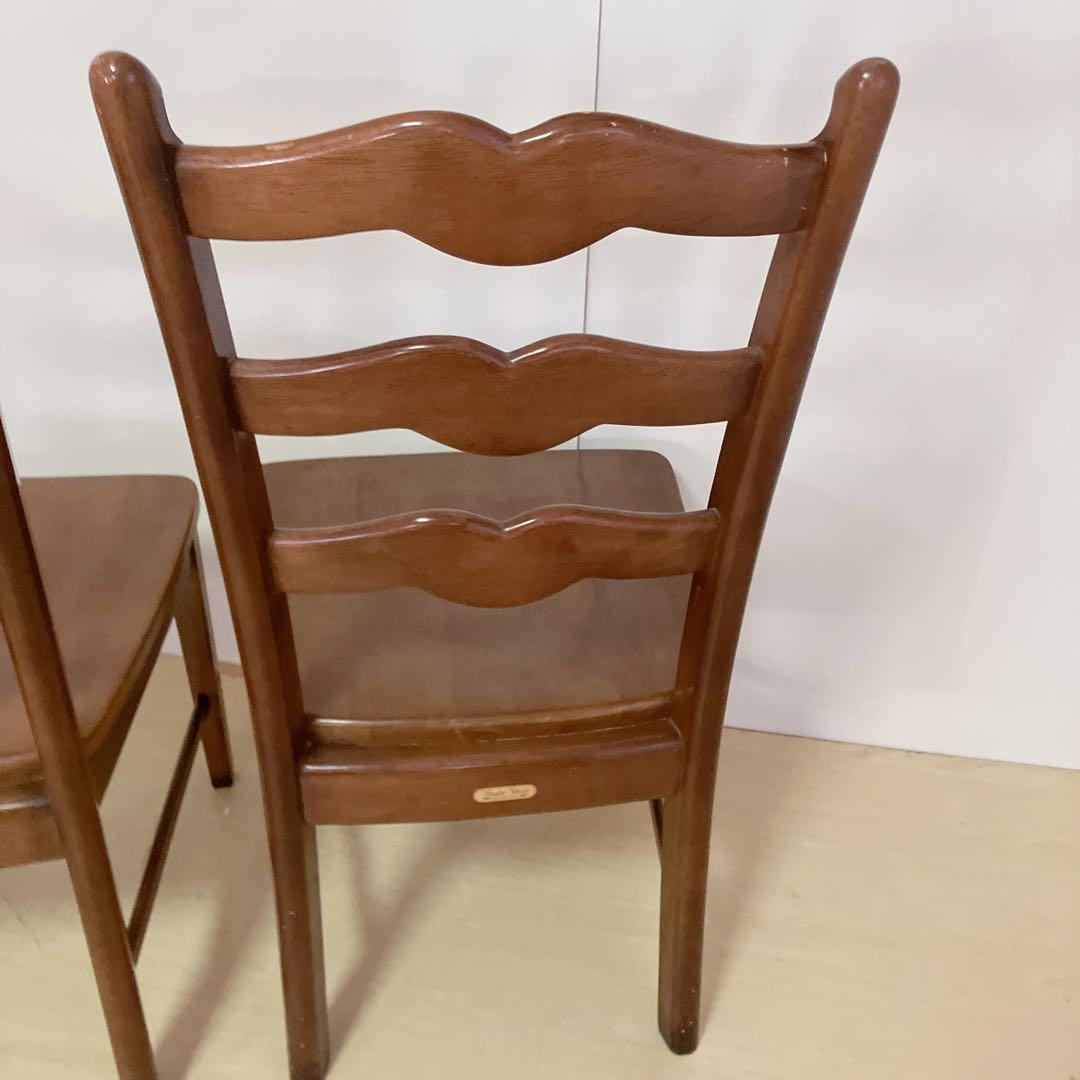 マルニ MARUNI Flandre House 木製ダイニングチェア2脚　②