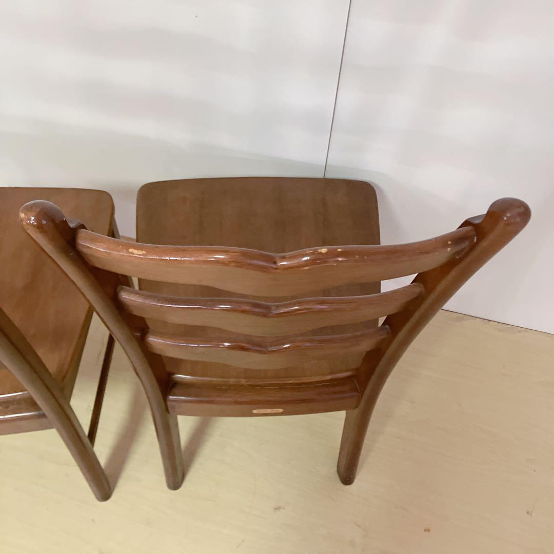 マルニ MARUNI Flandre House 木製ダイニングチェア2脚　②