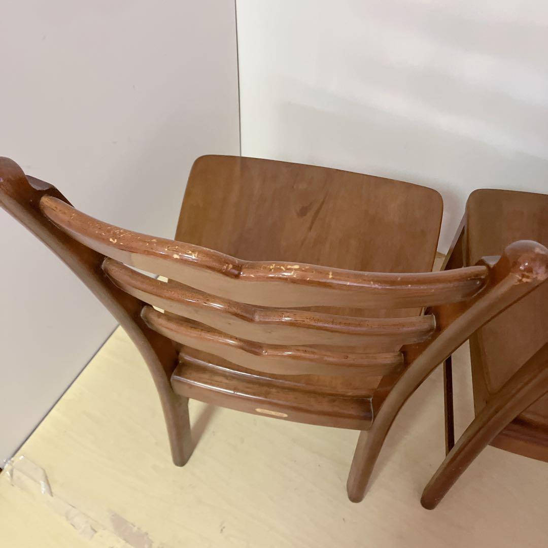 マルニ MARUNI Flandre House 木製ダイニングチェア2脚　②