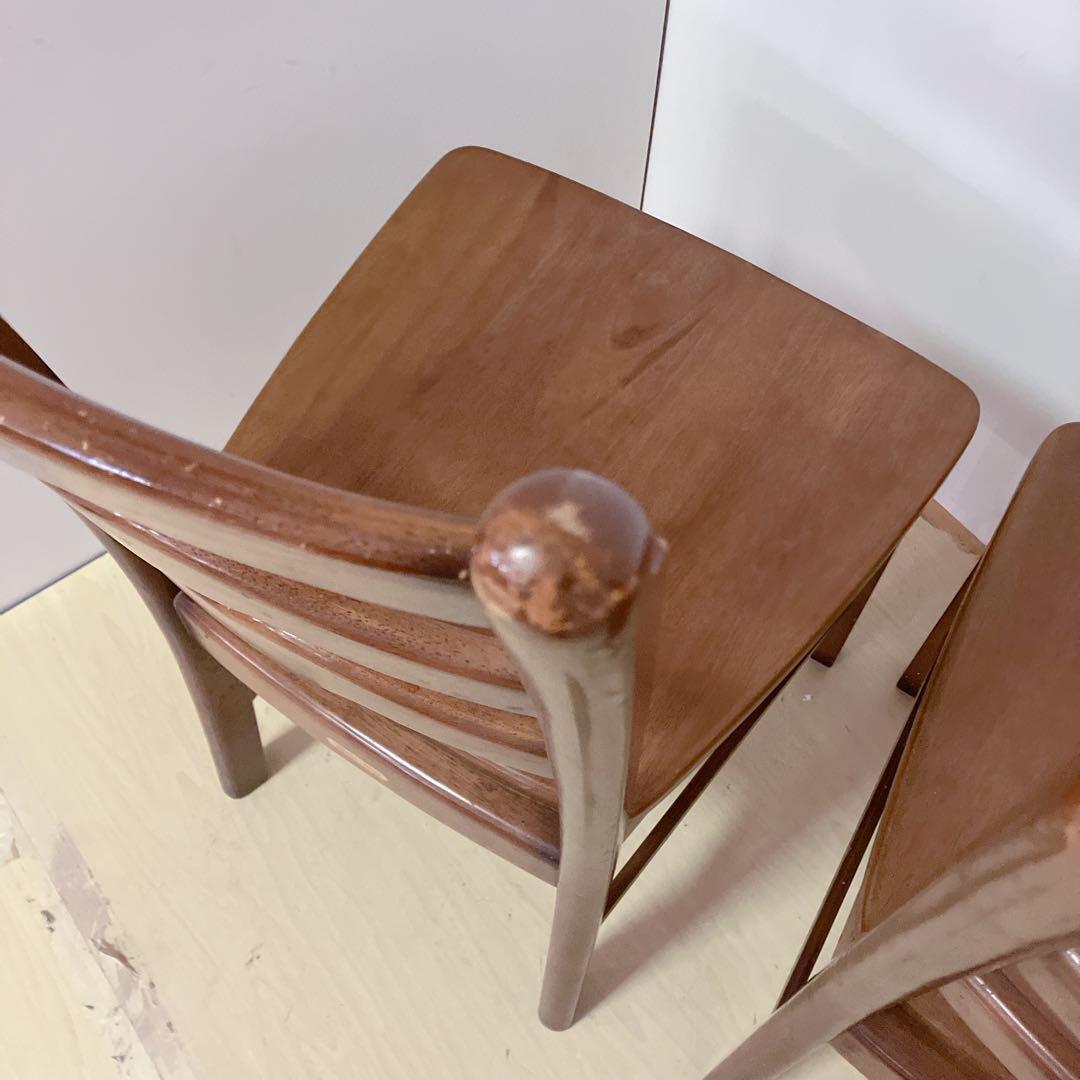 マルニ MARUNI Flandre House 木製ダイニングチェア2脚　②