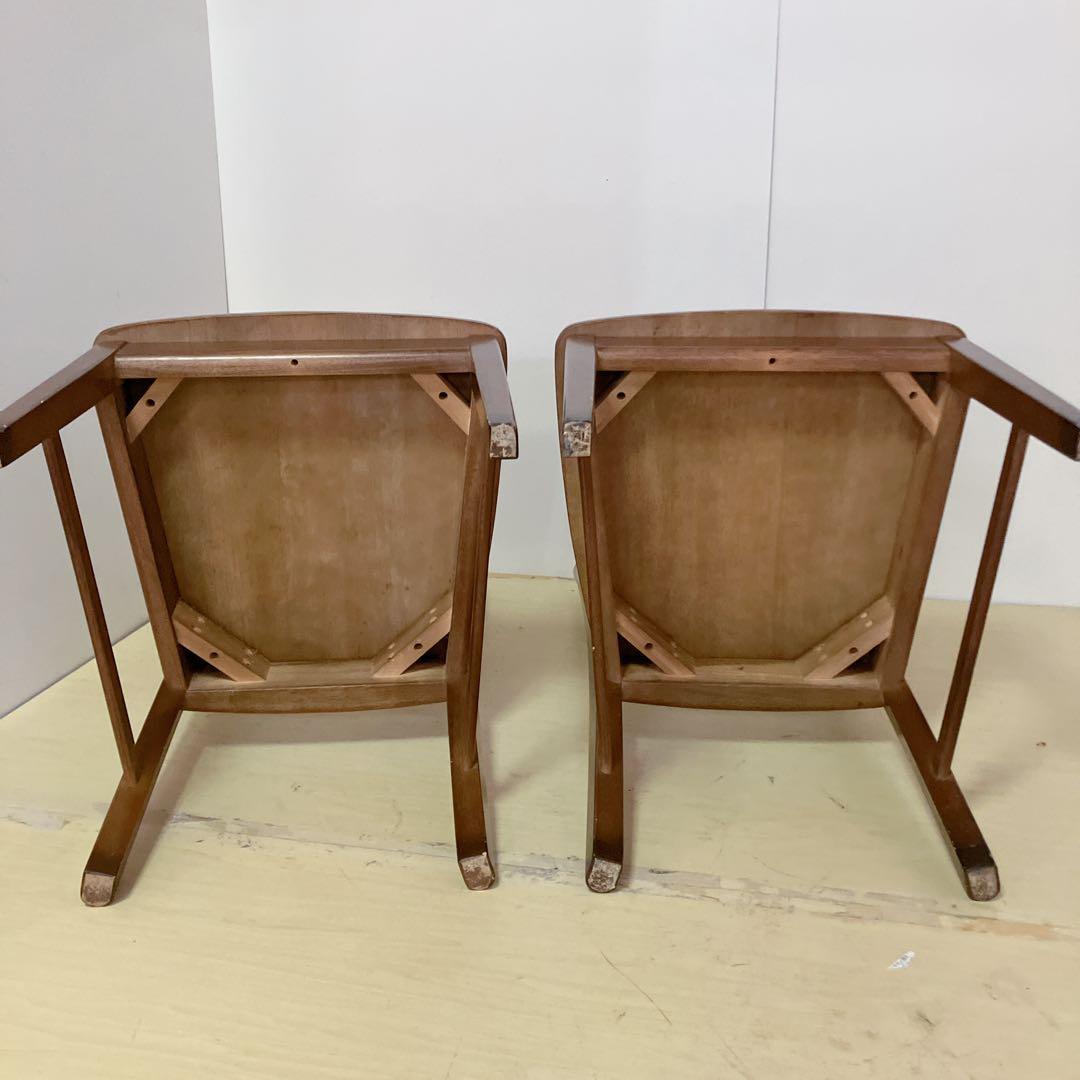 マルニ MARUNI Flandre House 木製ダイニングチェア2脚　②