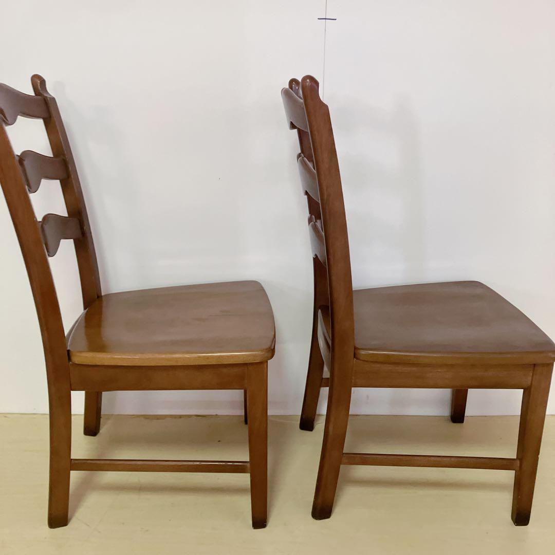 マルニ MARUNI Flandre House 木製ダイニングチェア2脚　②