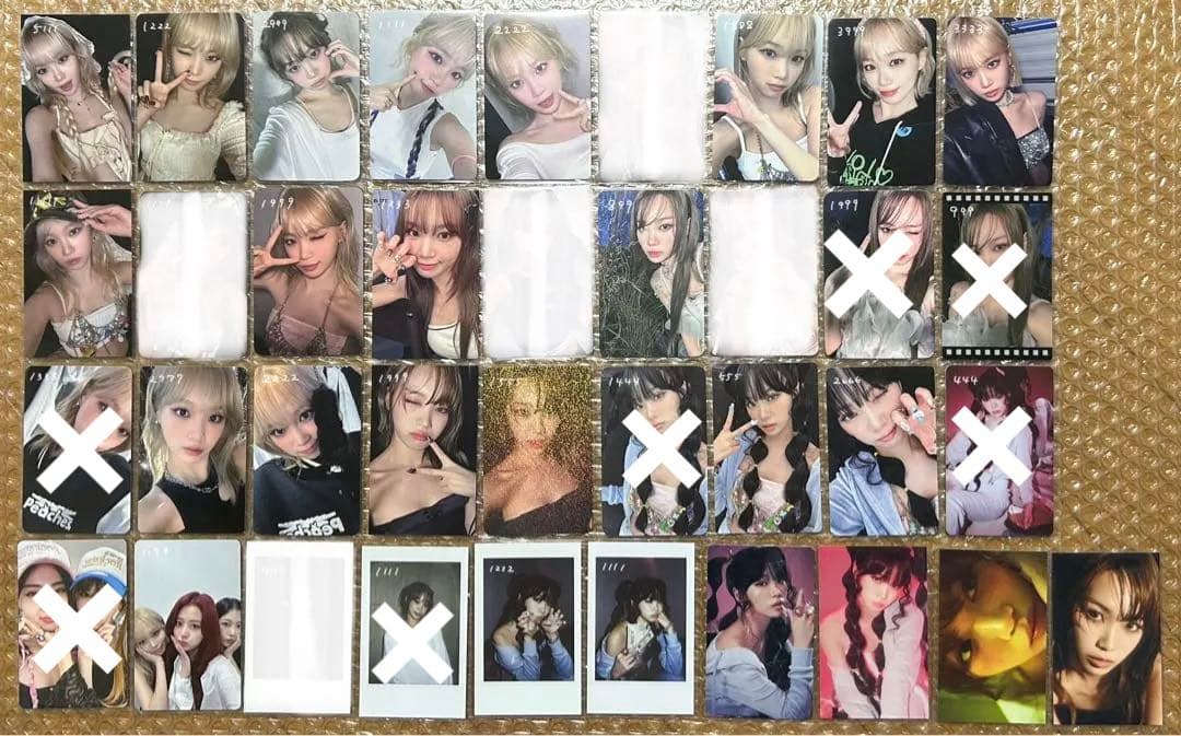 LE SSERAFIM ルセラフィム チェウォン トレカ まとめ売り