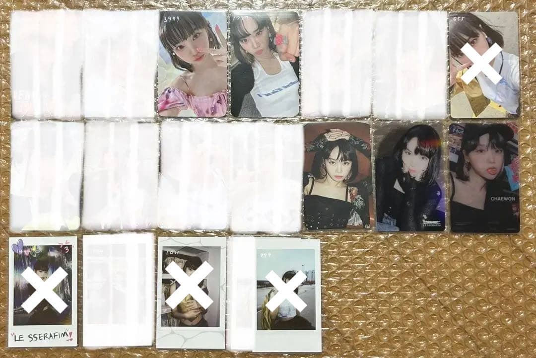 LE SSERAFIM ルセラフィム チェウォン トレカ まとめ売り