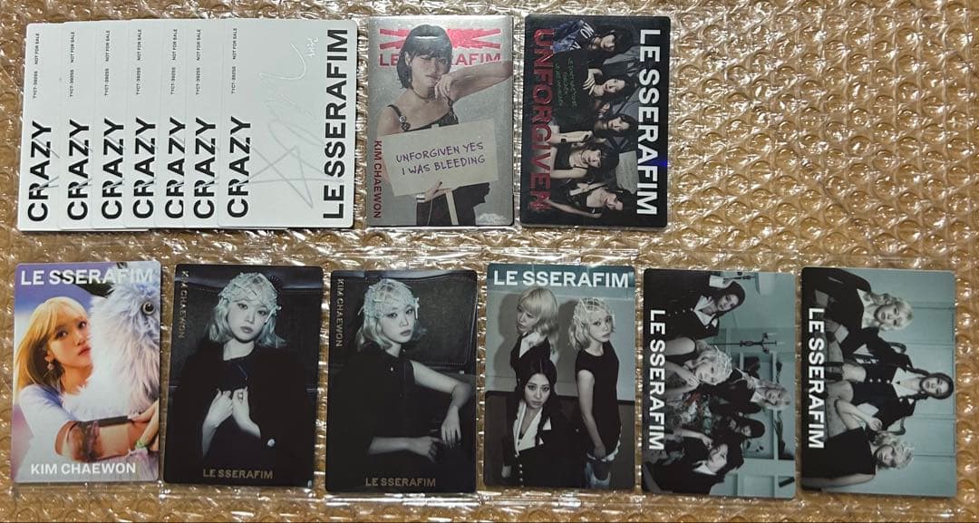 LE SSERAFIM ルセラフィム チェウォン トレカ まとめ売り