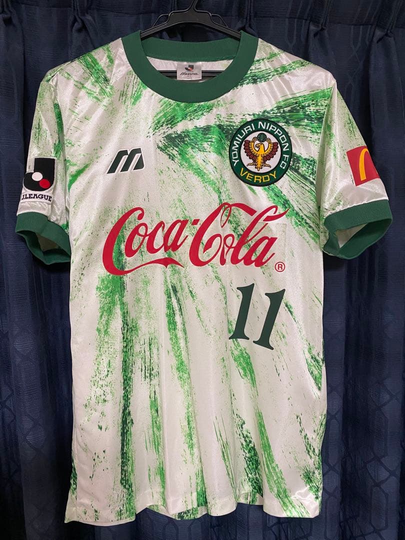 三浦知良　1993ヴェルディ川崎　アウェイ　ユニフォーム　L カズ