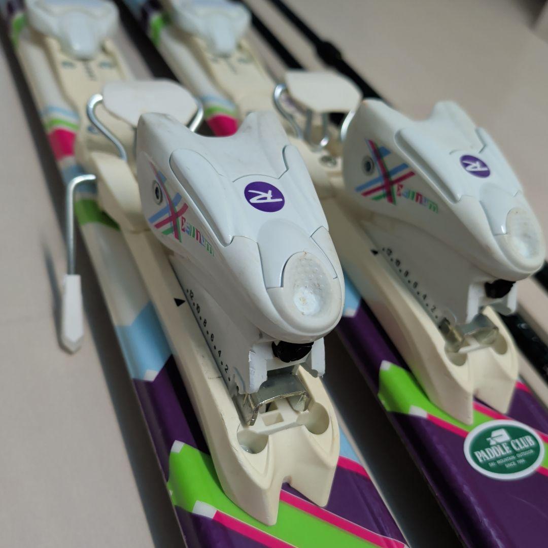 ROSSIGNOL 130cm racjy04 スキー板ストック付き