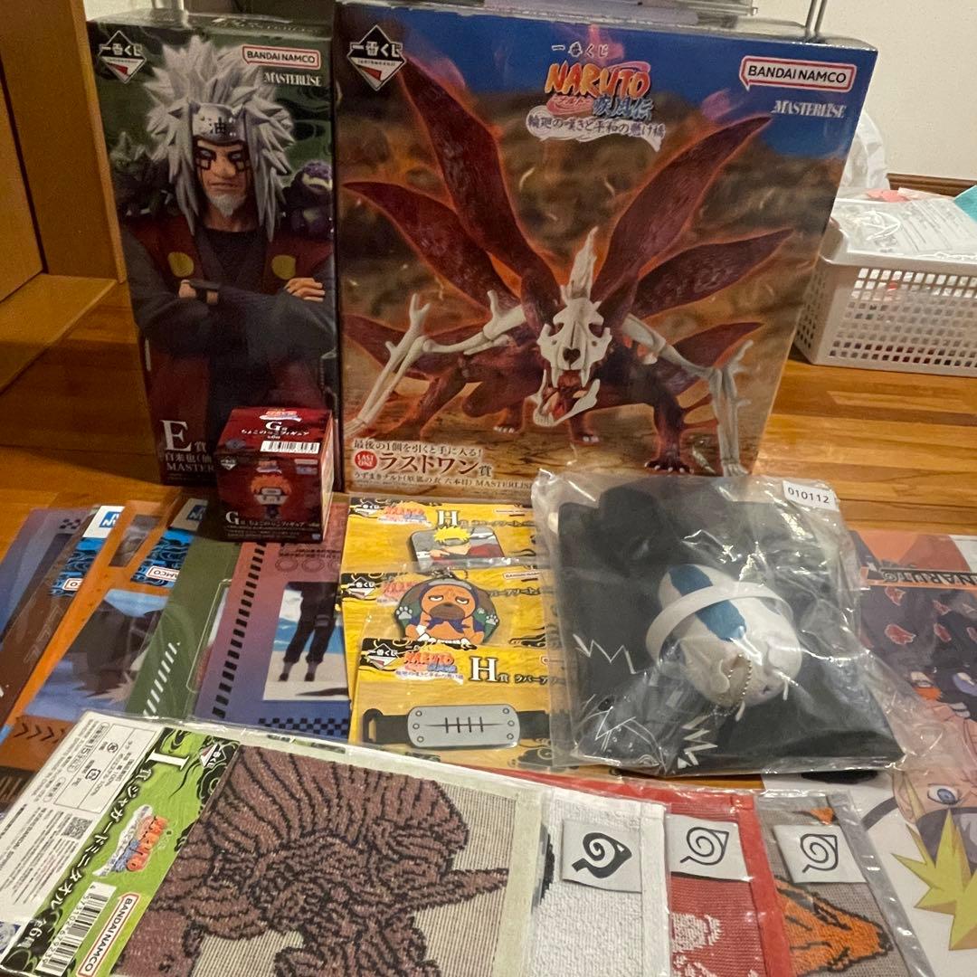 【セット最安値】一番くじ　ナルト疾風伝　ラストワン賞 E賞　自来也　おまけ付き