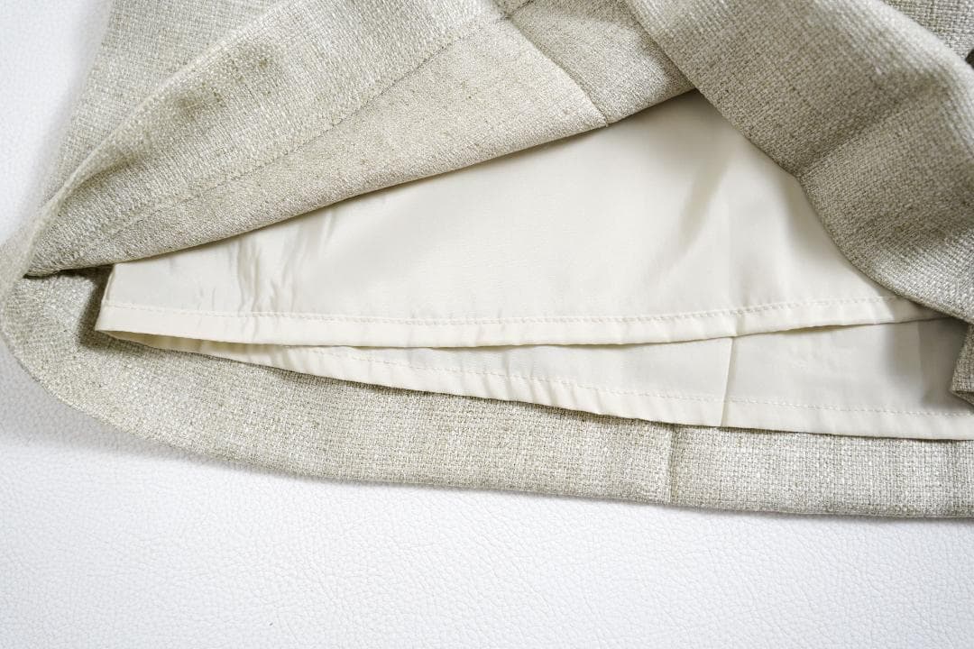 986y*新品 グレースクラス リネンタッチショート パンツ