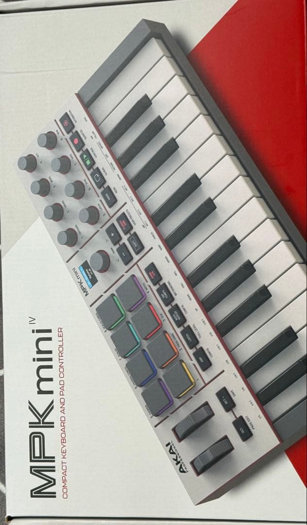 AKAI MPK mini IV MIDIキーボード・コントローラー