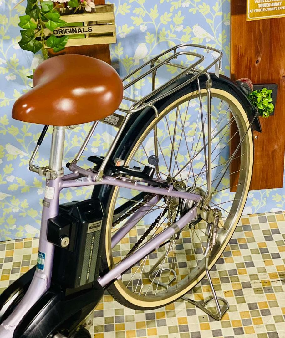 《BRIDGESTONE・ASSISTA》26インチ電動アシスト自転車1739