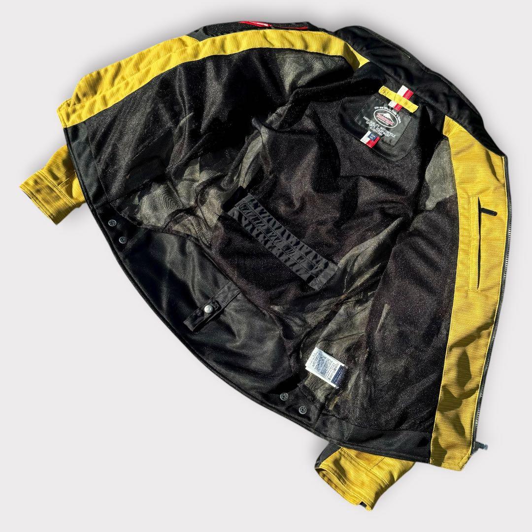 9278.クシタニ フルメッシュジャケット マスタード LL