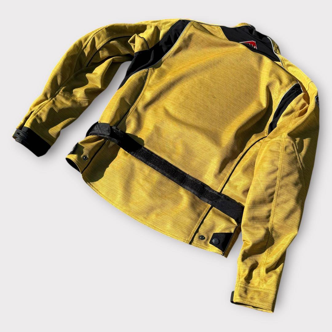 9278.クシタニ フルメッシュジャケット マスタード LL