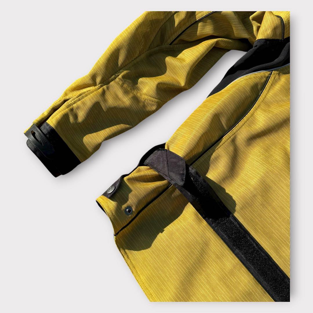 9278.クシタニ フルメッシュジャケット マスタード LL