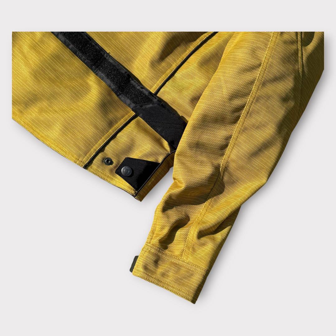 9278.クシタニ フルメッシュジャケット マスタード LL