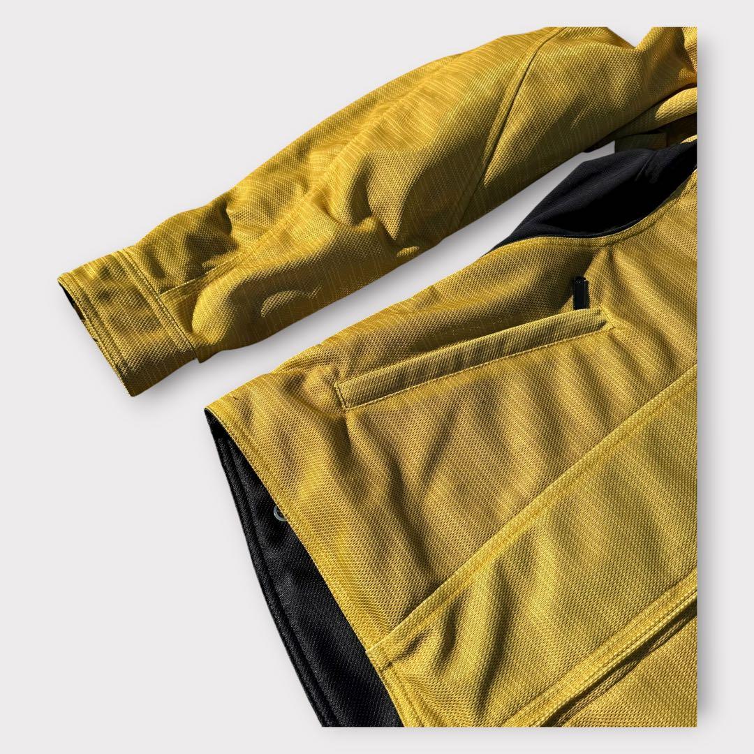 9278.クシタニ フルメッシュジャケット マスタード LL