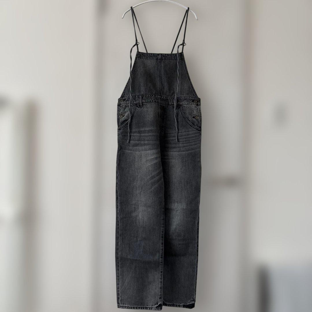 Whim Gazette ウィム ガゼット　コットンヘンプデニムオールインワン