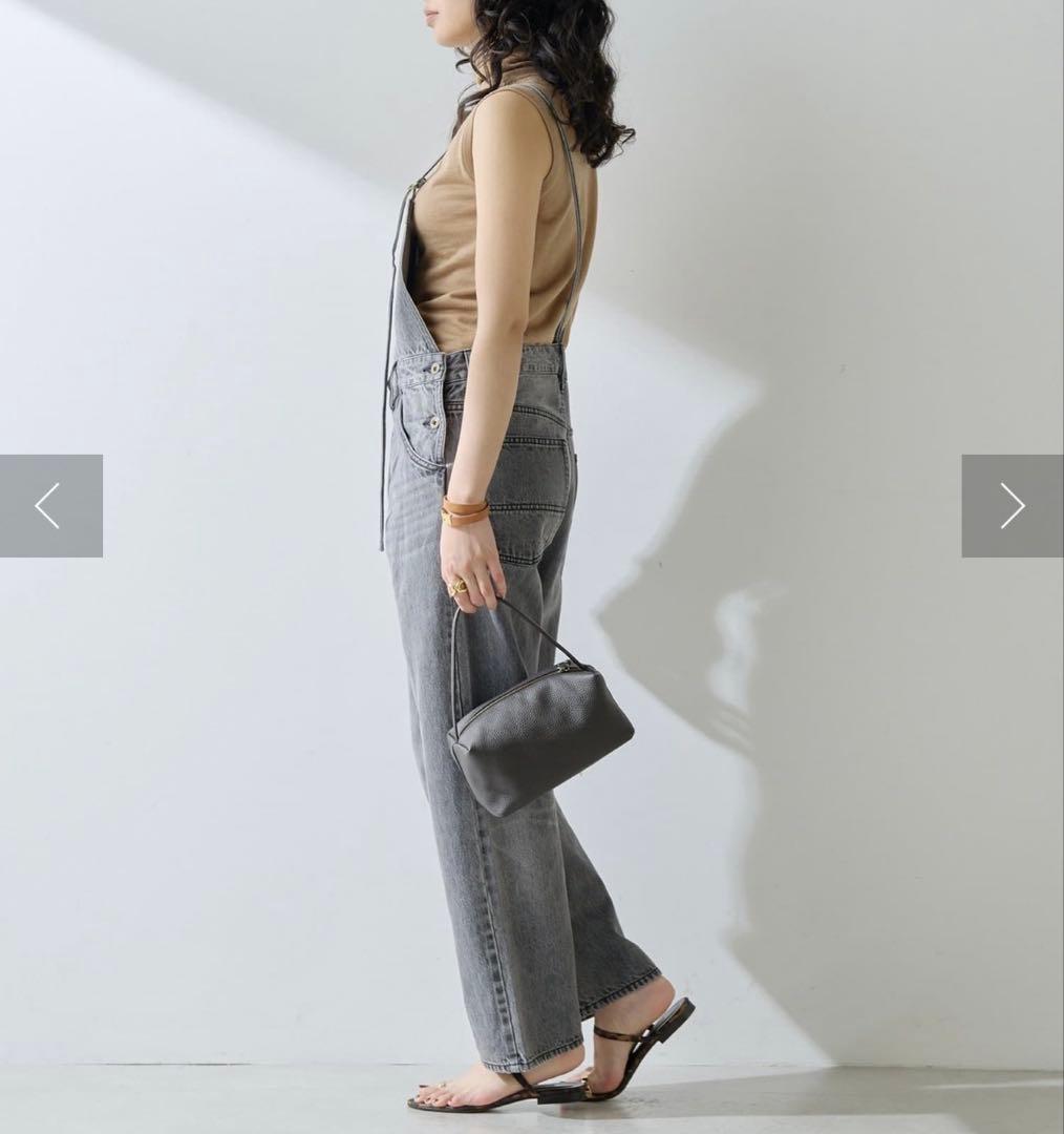 Whim Gazette ウィム ガゼット　コットンヘンプデニムオールインワン