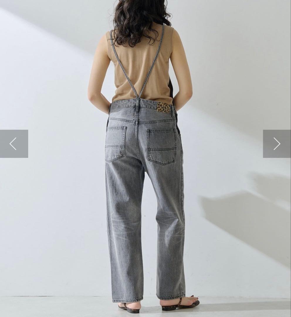 Whim Gazette ウィム ガゼット　コットンヘンプデニムオールインワン