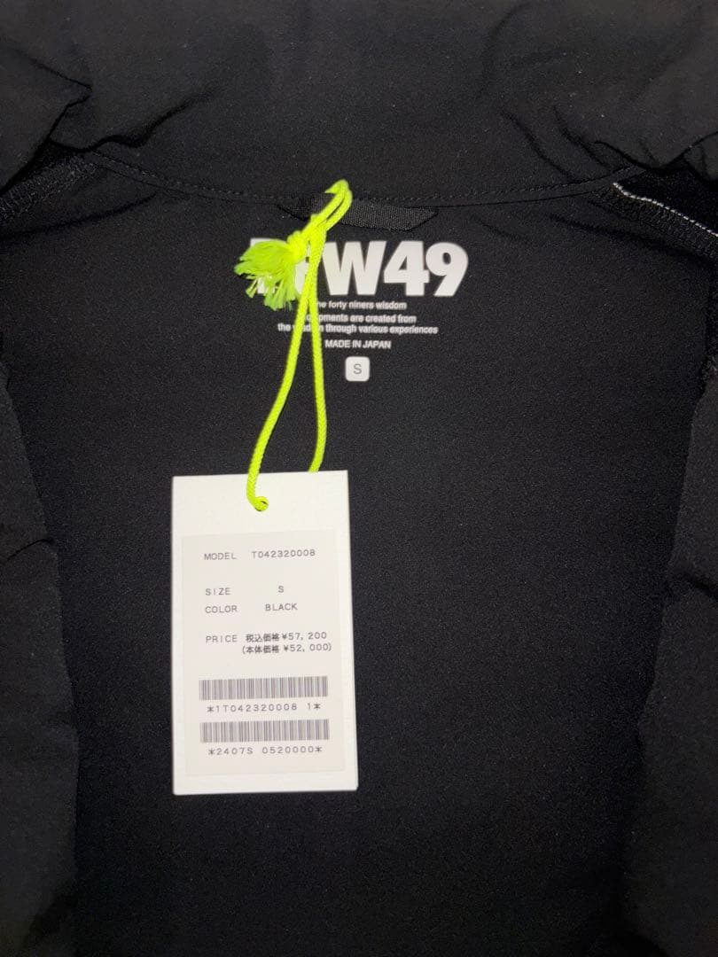 メンズウェア TFW49 SHIELD WARMER BLOUSON BLACK S