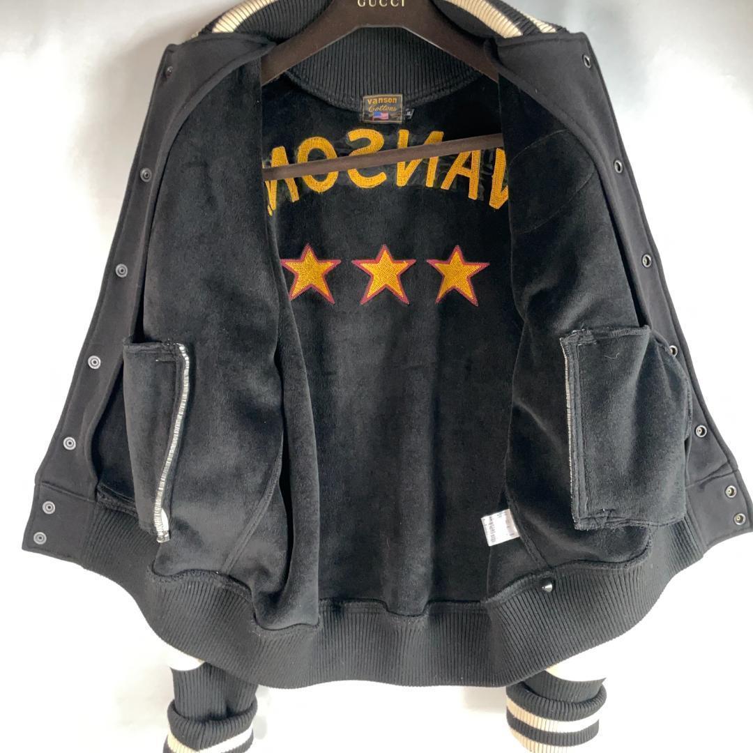 未使用級　ヴァンソン　XL　スタジャン　ワッペン　カスタムデザイン　刺繍　大きい